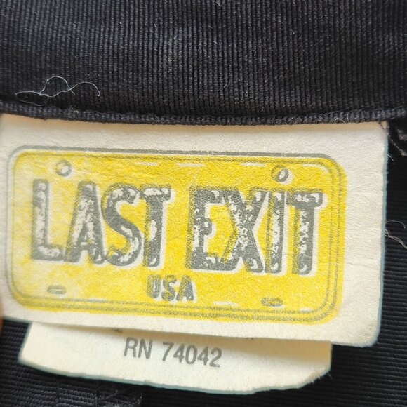 Vintage 80s 90s Last Exit Color-block Blazer Jacket Maximalism Office Party - Picture 4 of 9